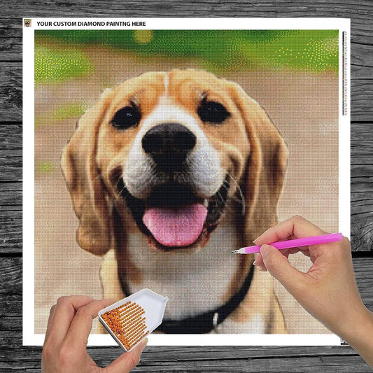 custom diamond painting for dogs