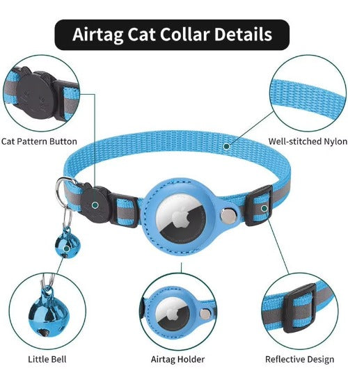Faux Leather Protective Case Collar for Pet GPS Tracker – Dogs & Cats (No Locator)