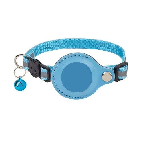 Faux Leather Protective Case Collar for Pet GPS Tracker – Dogs & Cats (No Locator)