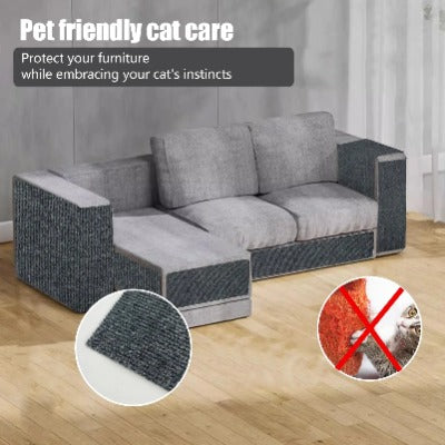 Cat Scratching Mat – Self-Adhesive Sofa Protector Carpet Pad | Furniture Saver, Cat Scratch Board, Cat Tree Replacement, Cat Toy