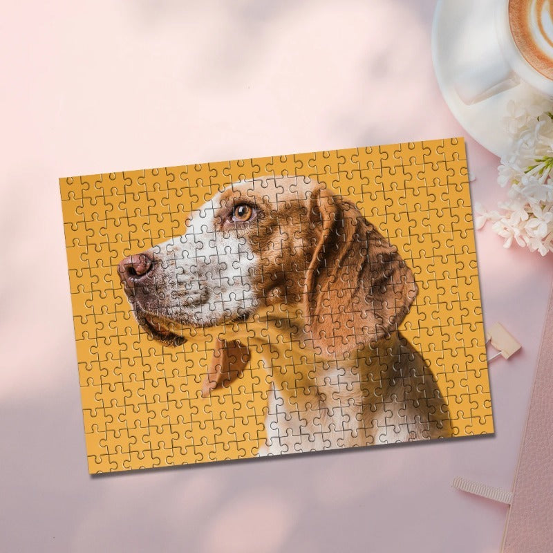 Piecing Love Back Together: A Personalized Pet Photo Puzzle for Healing Hearts