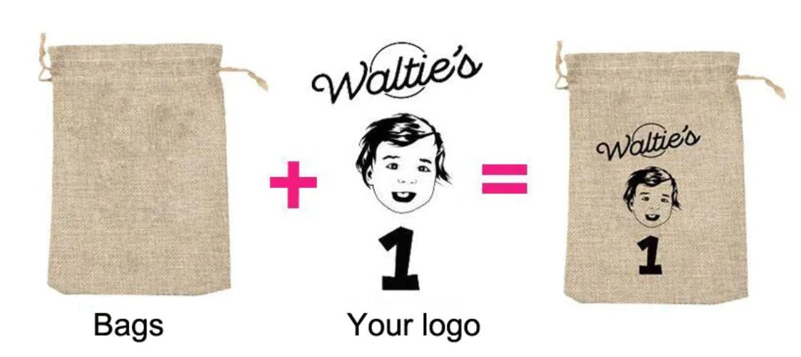 50pcs Cotton Canvas Drawstring Bags – Christmas Gift Pouches, Custom Logo Cloth Organizer, Eco-Friendly Storage Sacks