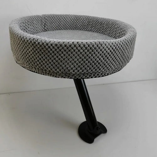 Adjustable Desktop Cat Bed with Climbing Frame – Soft Nest for Indoor Cats & Kittens