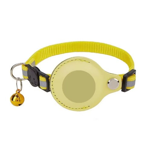 Faux Leather Protective Case Collar for Pet GPS Tracker – Dogs & Cats (No Locator)