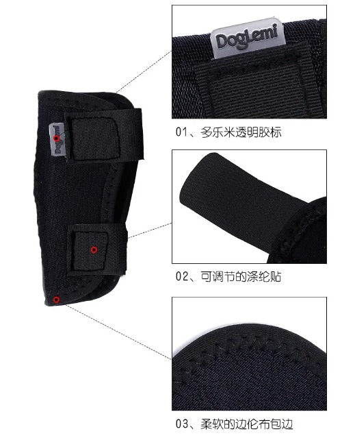 Updated Dog Leg Support & Arthritis Protector – Protective Bandage, Hock Joint Brace, Knee Pads for Injury Recovery