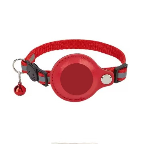 Faux Leather Protective Case Collar for Pet GPS Tracker – Dogs & Cats (No Locator)