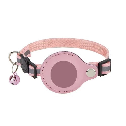 Faux Leather Protective Case Collar for Pet GPS Tracker – Dogs & Cats (No Locator)
