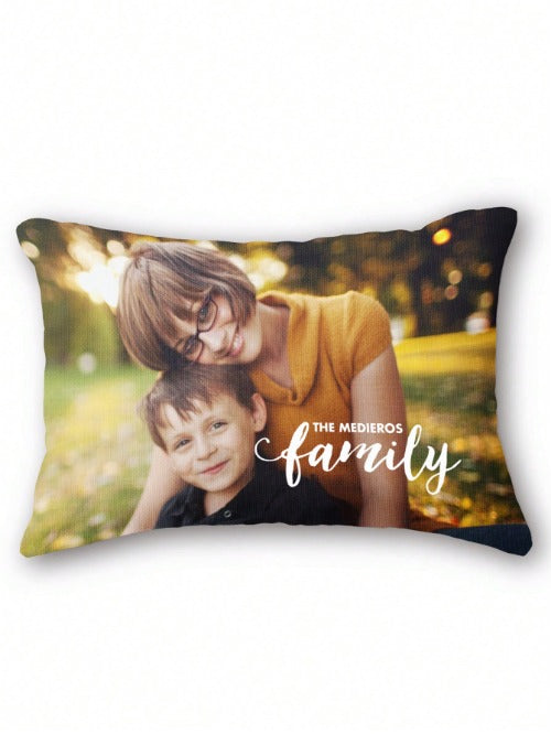 Custom Photo Pillowcase – Personalized DIY Cushion Cover for Family, Pets & Special Occasions
