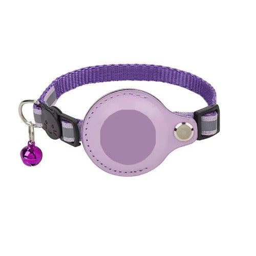 Faux Leather Protective Case Collar for Pet GPS Tracker – Dogs & Cats (No Locator)