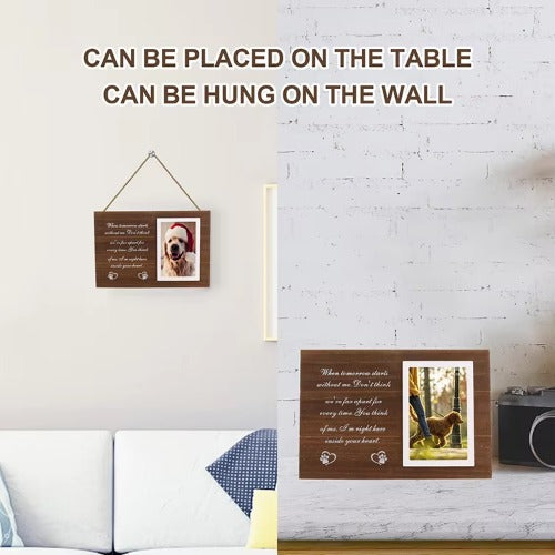 Custom photo frame gift for pet lovers